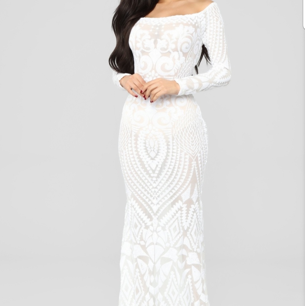 White dress